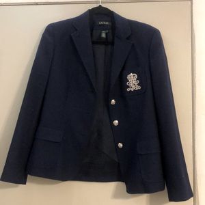 Ralph Lauren Blazer with silver emblem